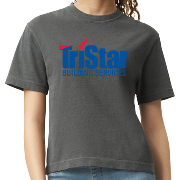 TriStar - Ladies' Heavyweight Middie T-Shirt Thumbnail