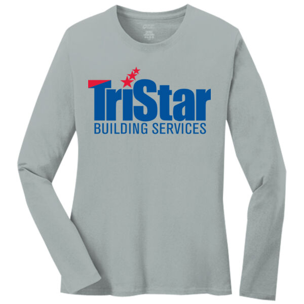 TriStar - Ladies Long Sleeve Core Cotton Tee Thumbnail