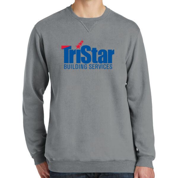 TriStar - Beach Wash ® Garment Dyed Crewneck Sweatshirt Thumbnail