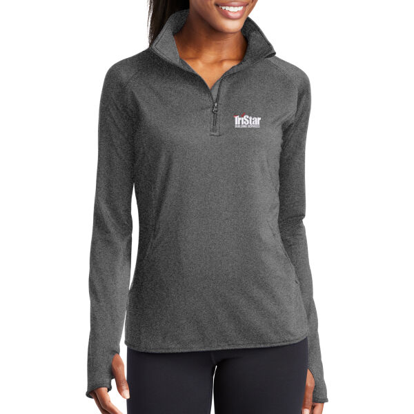 TriStar - Ladies Sport Wick ® Stretch 1/4 Zip Pullover Thumbnail