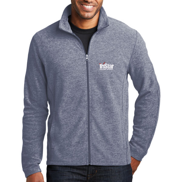 TriStar - Heather Microfleece Full Zip Jacket Thumbnail